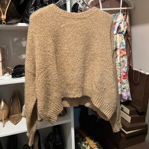 12th Tribe Montana Sweater - Camel Size S